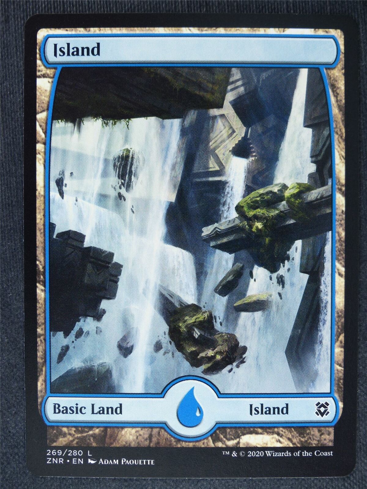 Island Full Art 269/280 Mint - Mtg Magic Cards #3J