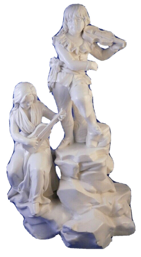 Antique 18thC Italian Creamware Ceramic Figure Figurine Figura Italy Figur