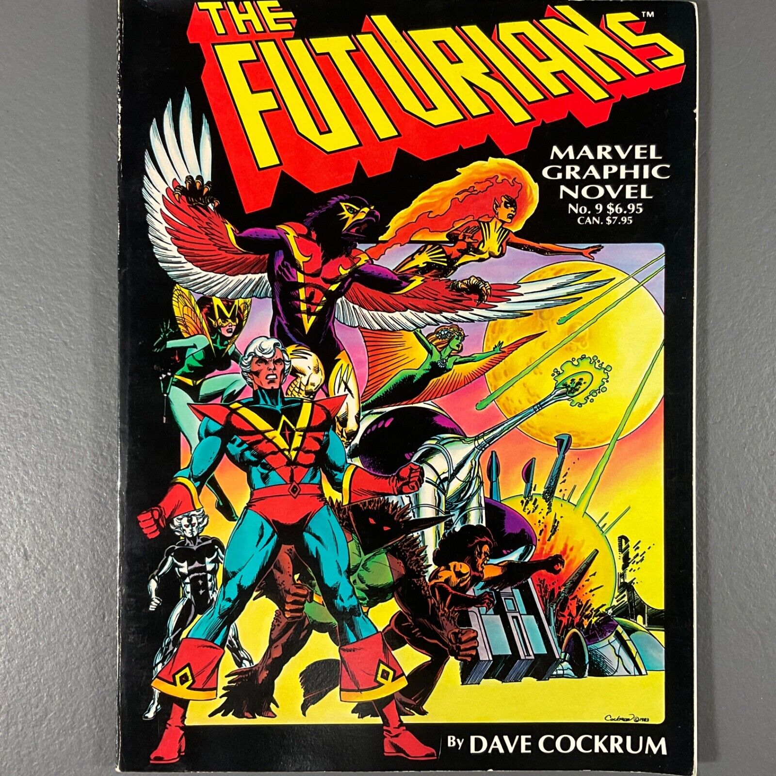 The Futurians Vintage Marvel Universe Graphic Novel by Dave Cockrum Issue #9