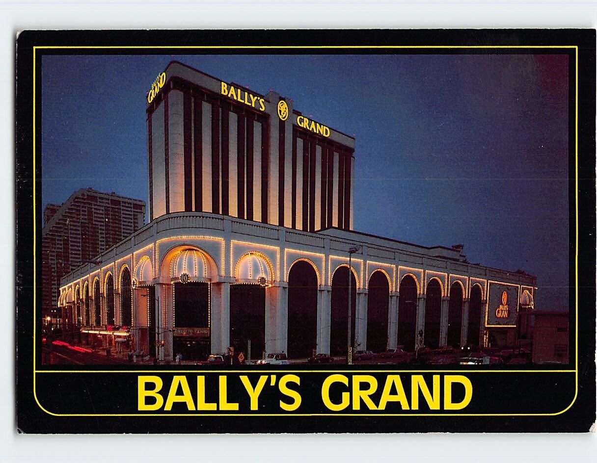 Postcard Ballys Grand Atlantic City New Jersey USA