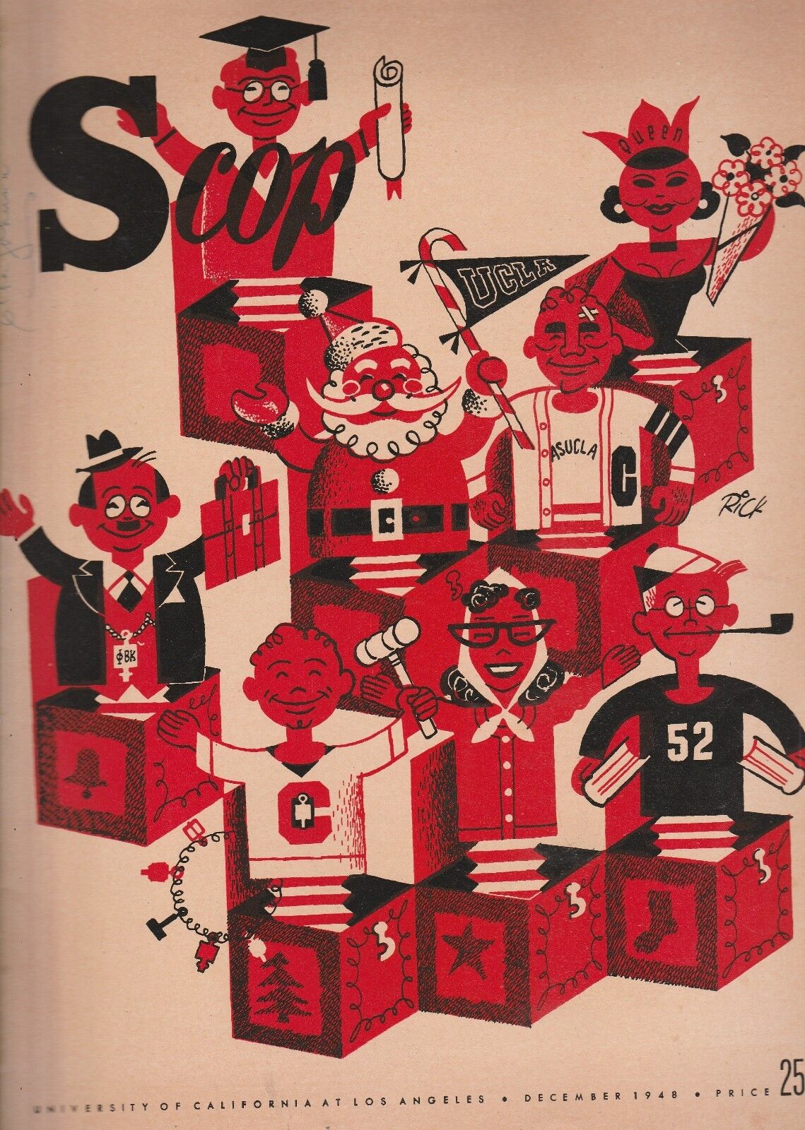 SCOP UCLA HUMOR MAGAZINE DECEMBER 1948