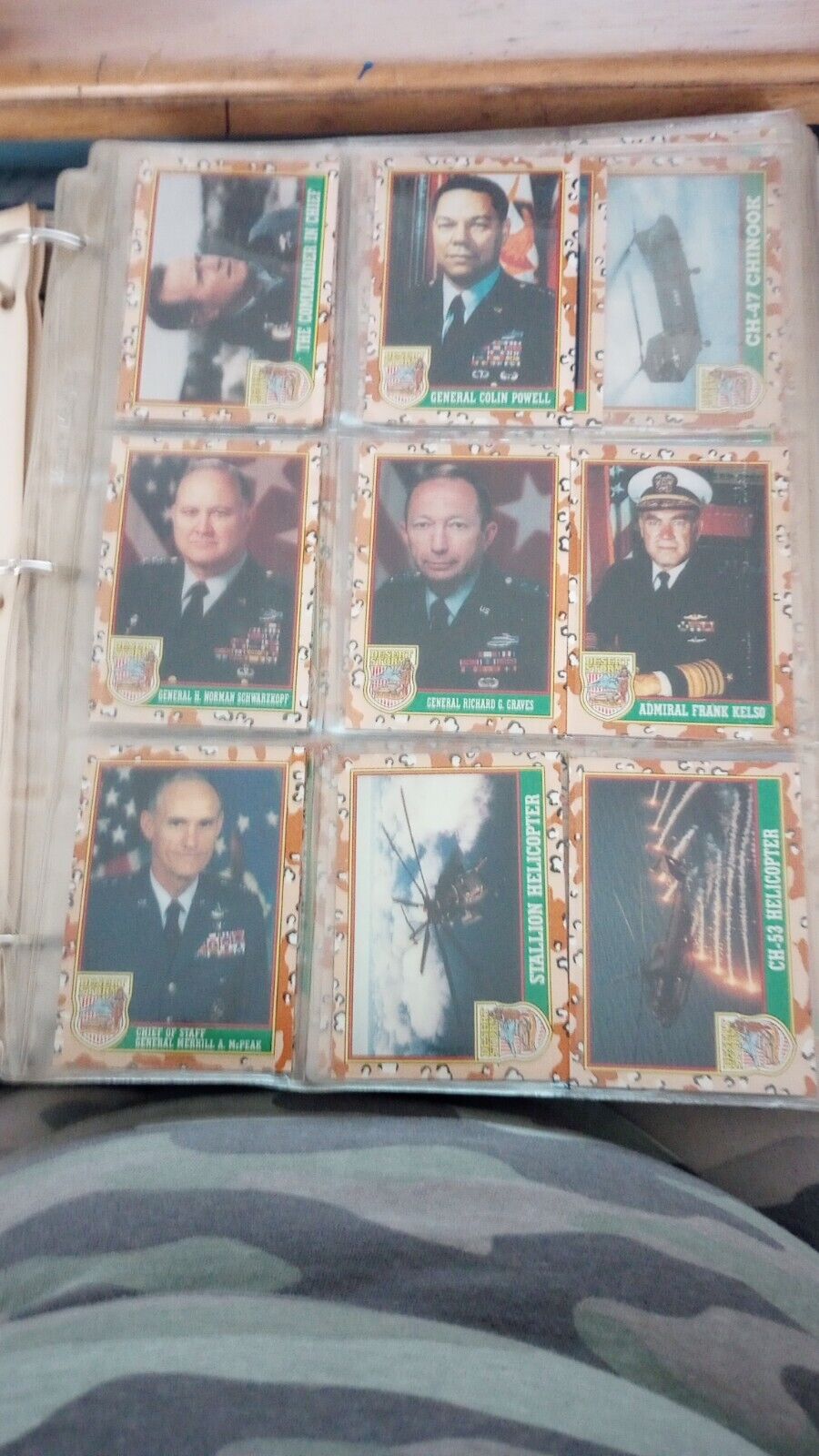 273 dessert storm trading cards in album there are duplicates