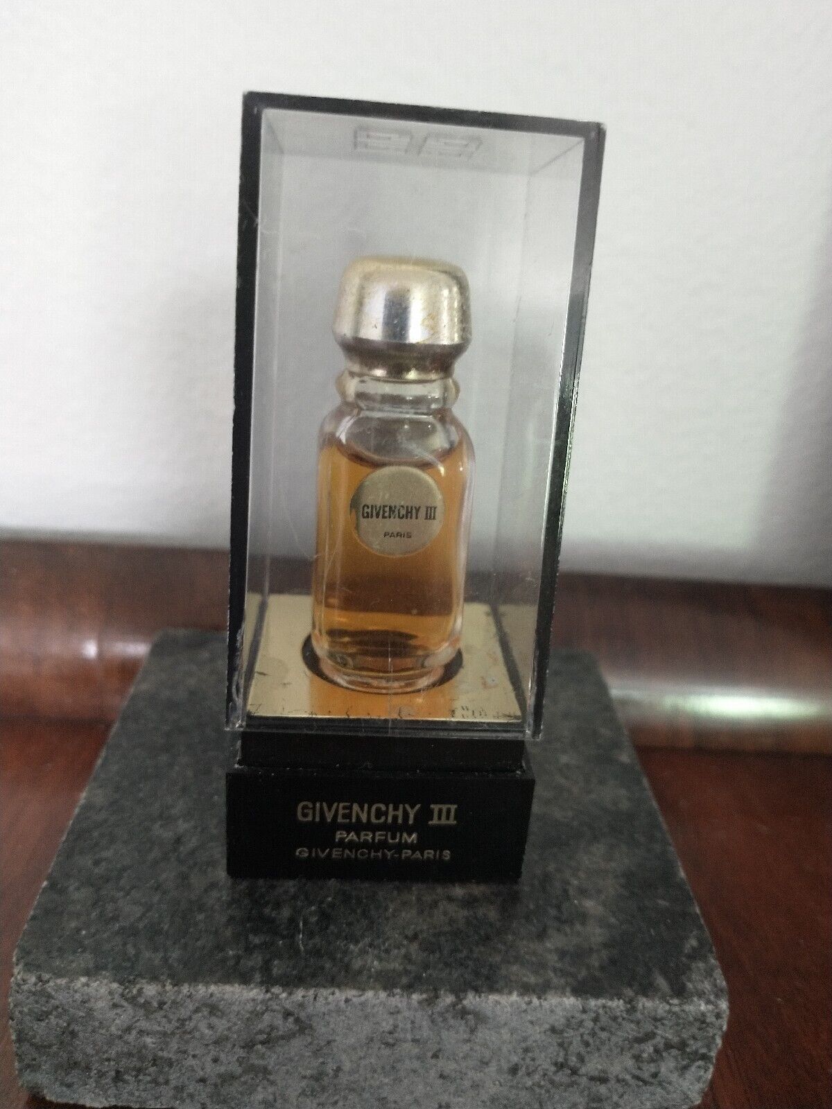 Vintage Givenchy 111 1/4 Oz Perfume In Plastic Case