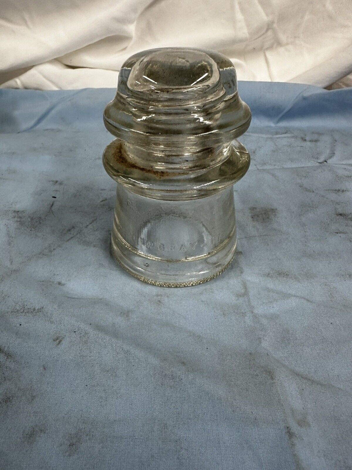Hemingray Glass Insulator #17, vintage glass insulator, antiques, collectables