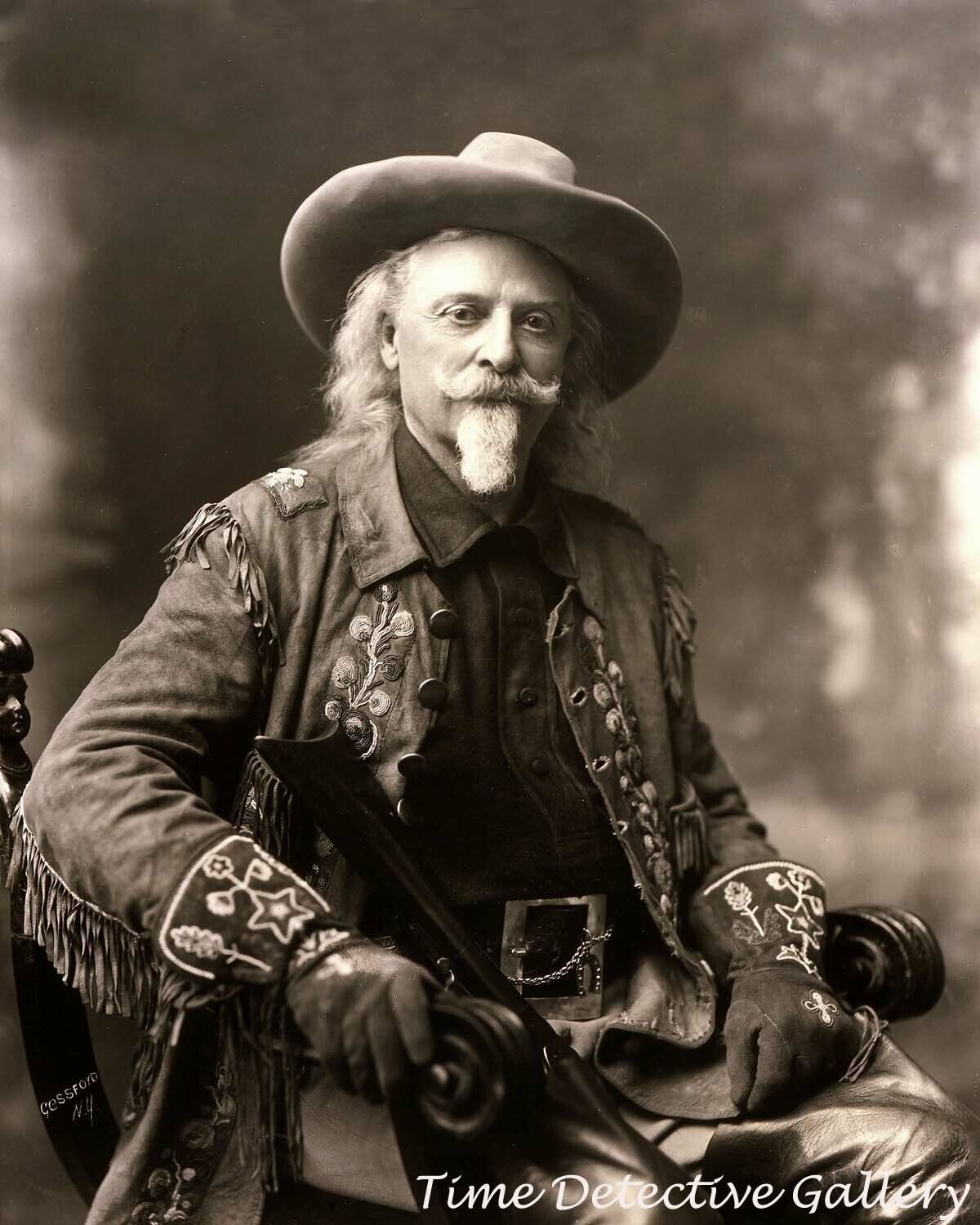 William F. (Buffalo Bill) Cody - 1909 - Historic Photo Print