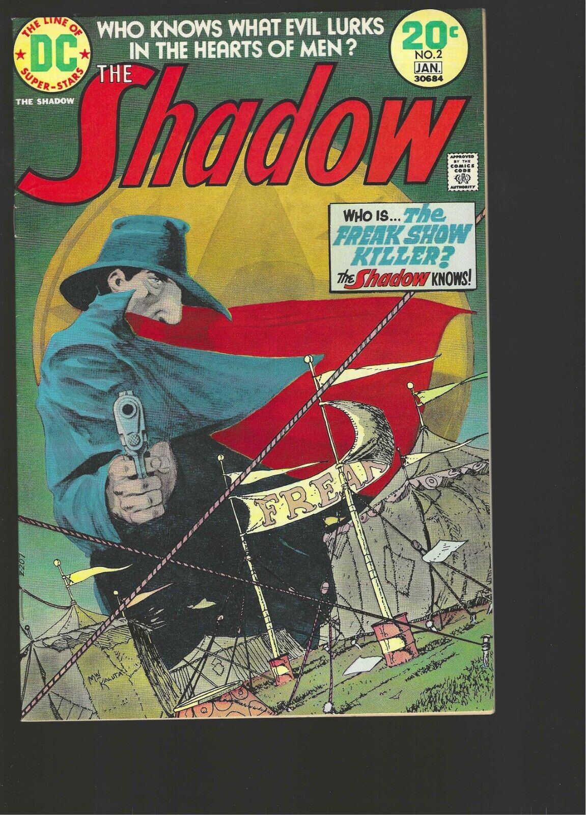 The Shadow #2 (DC Comics (Jan 1974) VF