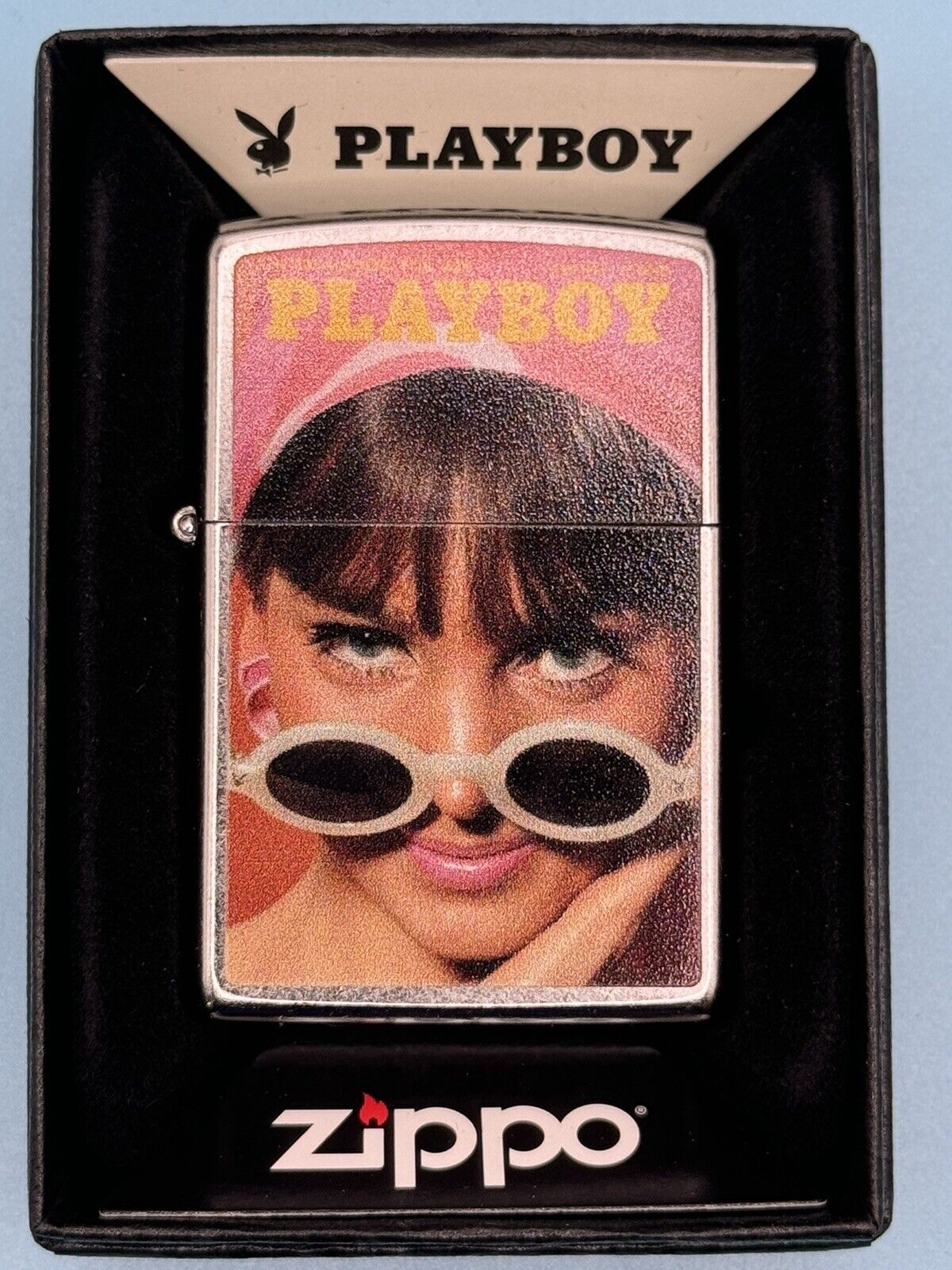 Vintage June 1965 Playboy Magazine Cover Zippo Lighter NEW Rare Pinup