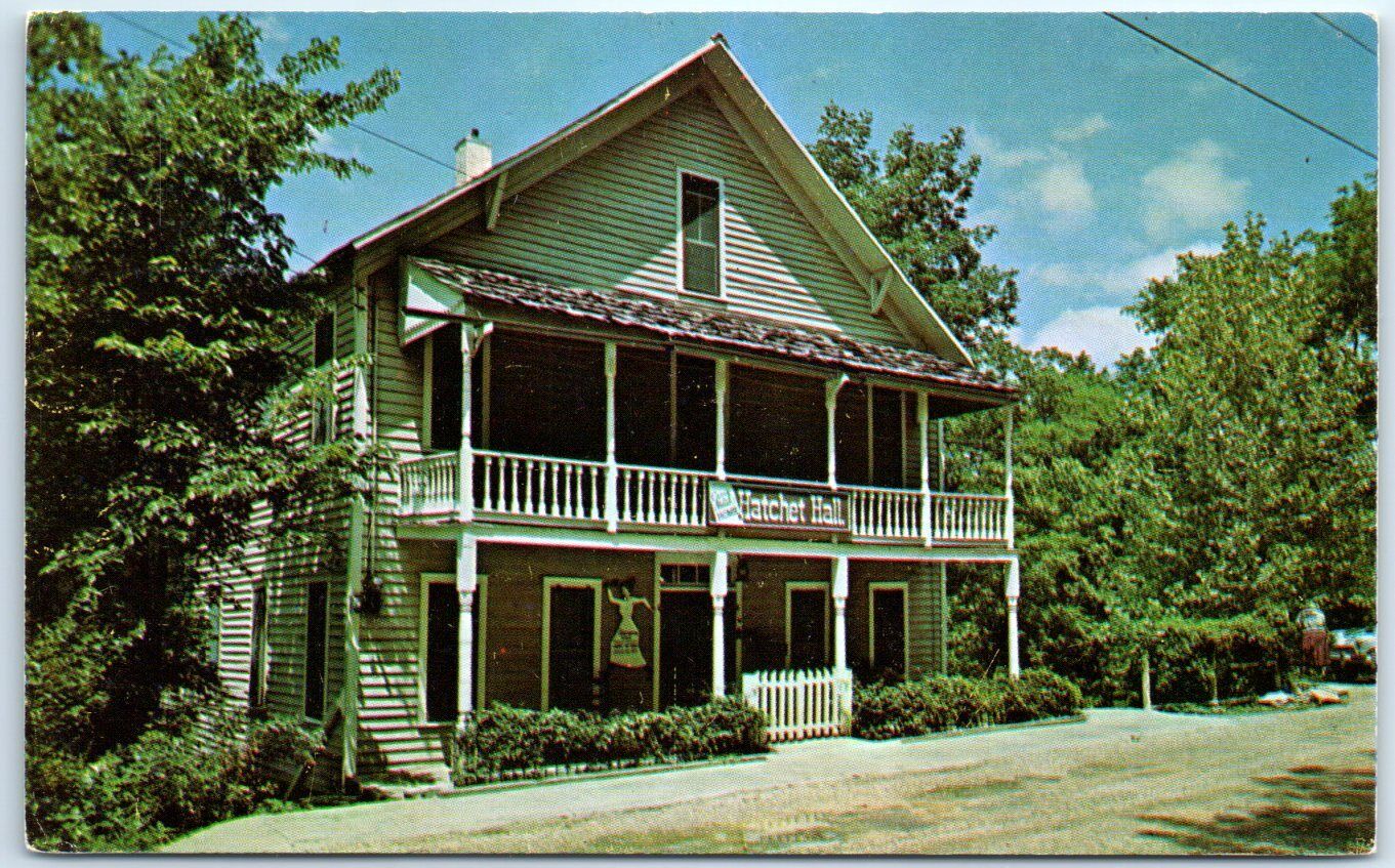Postcard - Carry Nation\'s Last Home (Hatchet Hall) - Eureka Springs, Arkansas