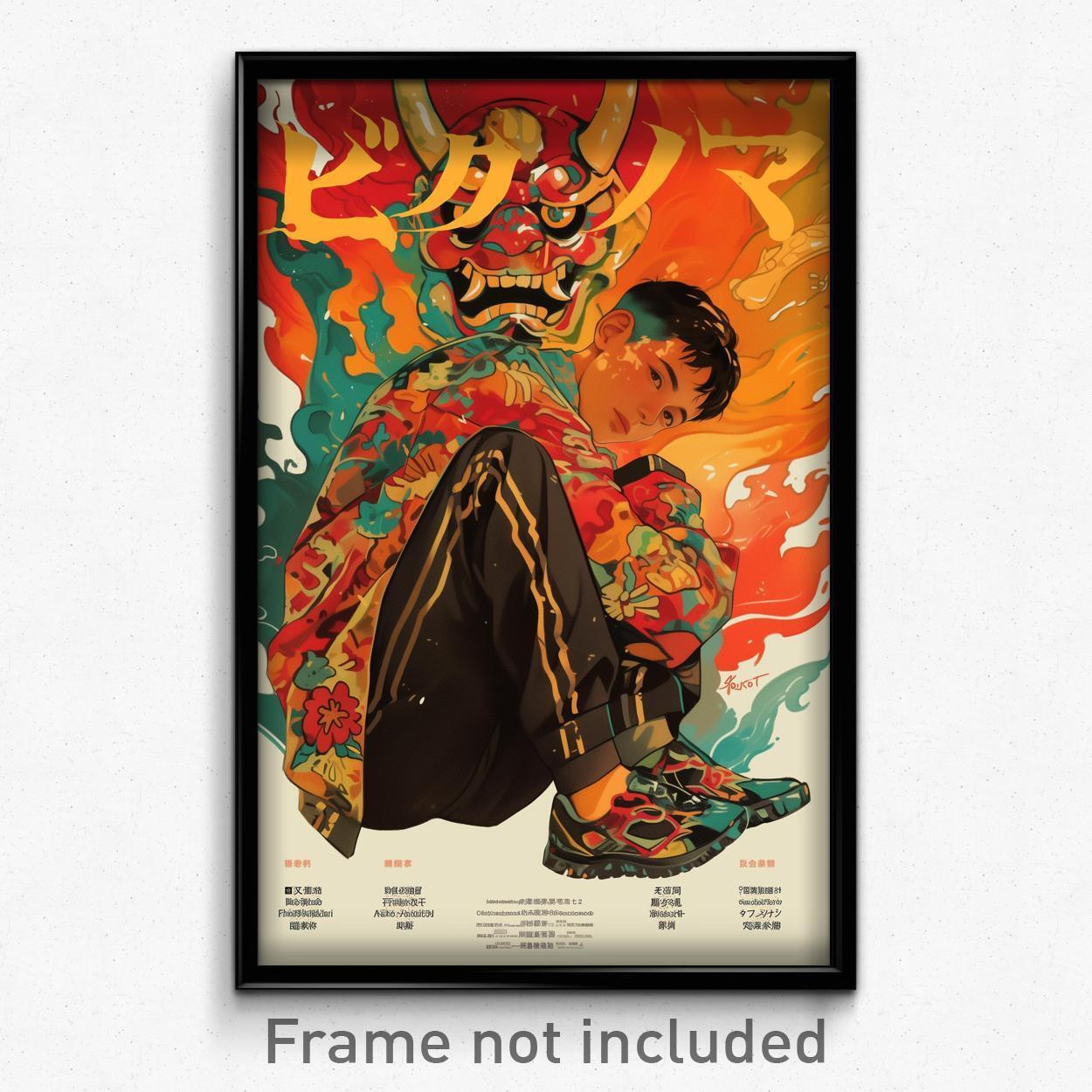 Vietnamese Movie Poster - Boy Feeling Fascination, Glorious Multicolored Jacket