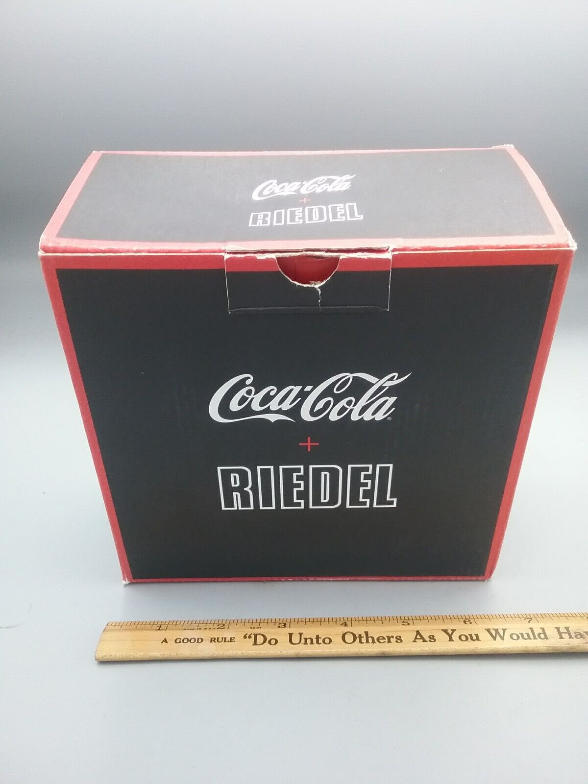 Riddle Coca-Cola Crystal 17 Oz Glasses