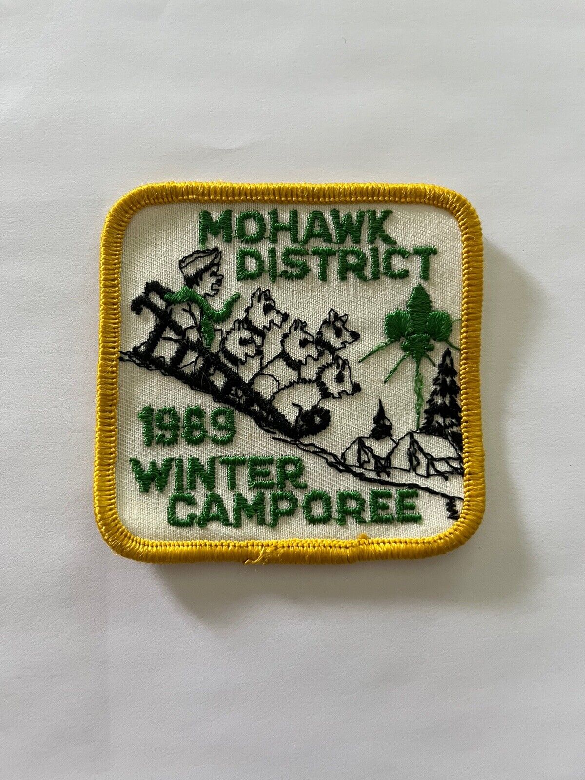 boy scout patch 1969 Winter Camporee Mohawk District