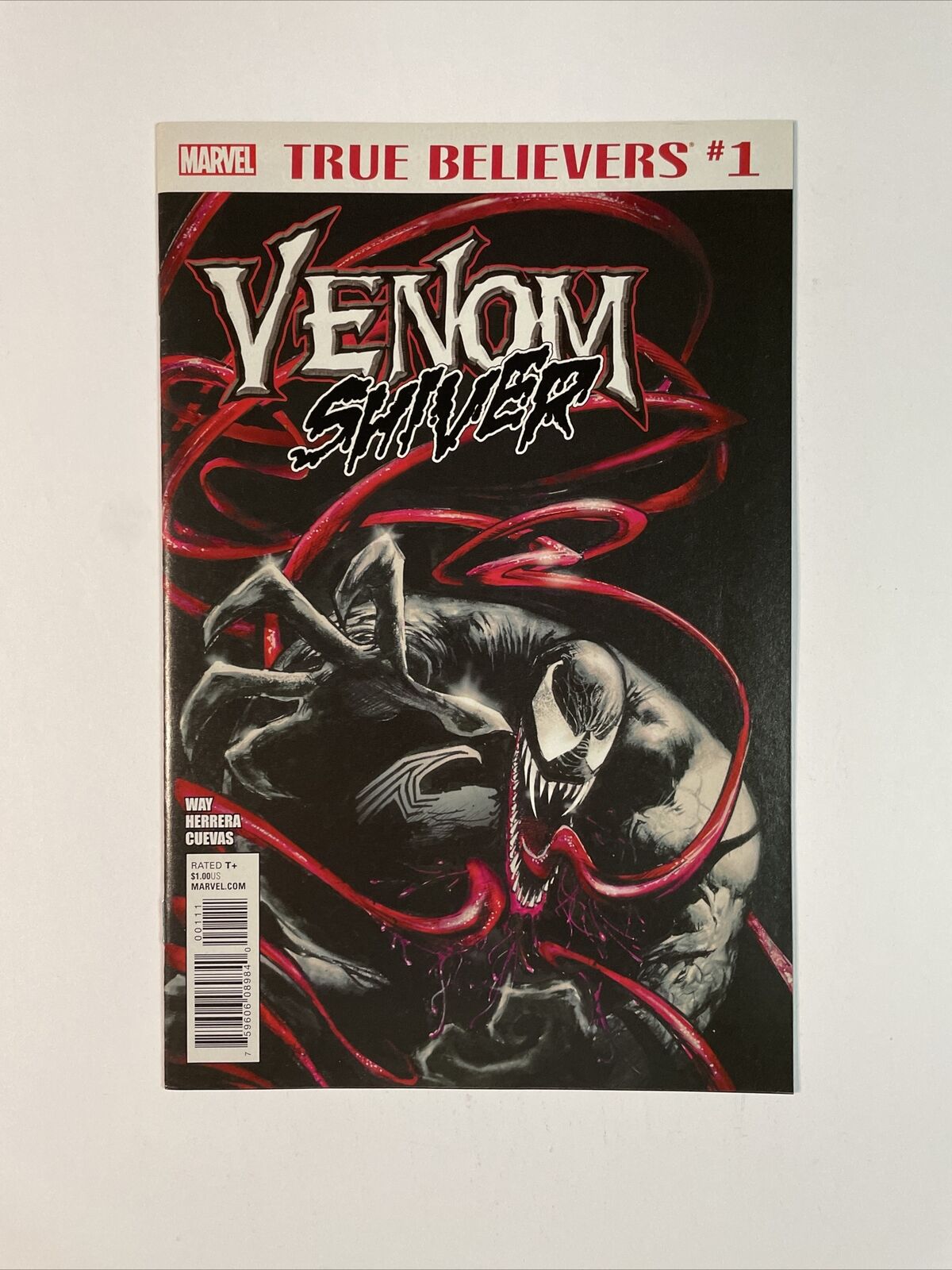 True Believers: Venom Shiver #1 (2018) 9.4 NM Marvel High Grade Daniel Way Cover