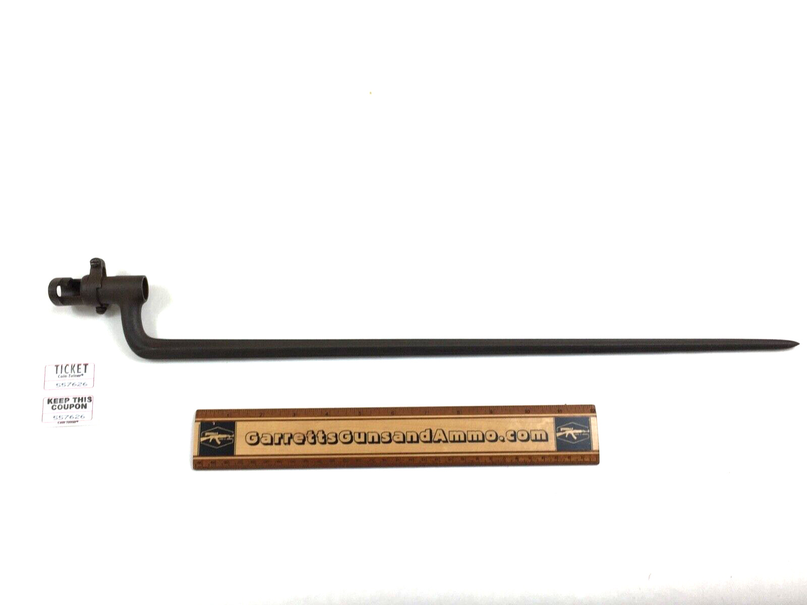 Vintage M1871 Netherlands Dutch Beaumont socket bayonet 557626