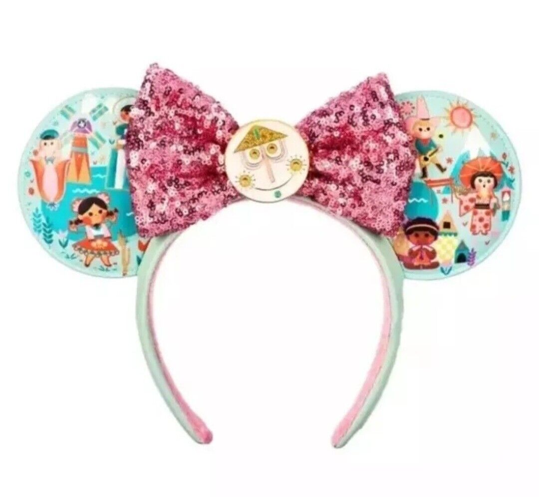 NWT 2024 Disney Parks It’s A Small World Ears Headband 