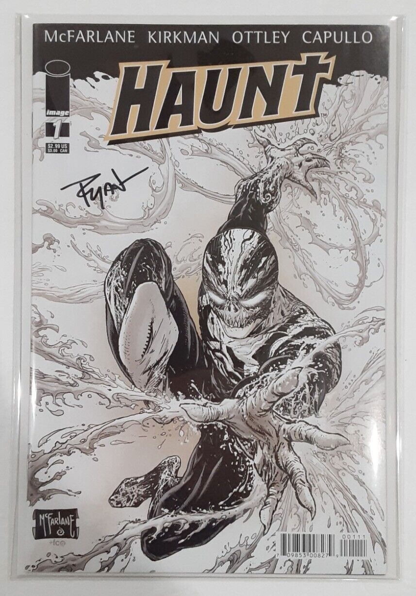HAUNT #1 SIGNED by Ryan Ottley Variant VF/NM UNREAD RARE Image Comic 2009