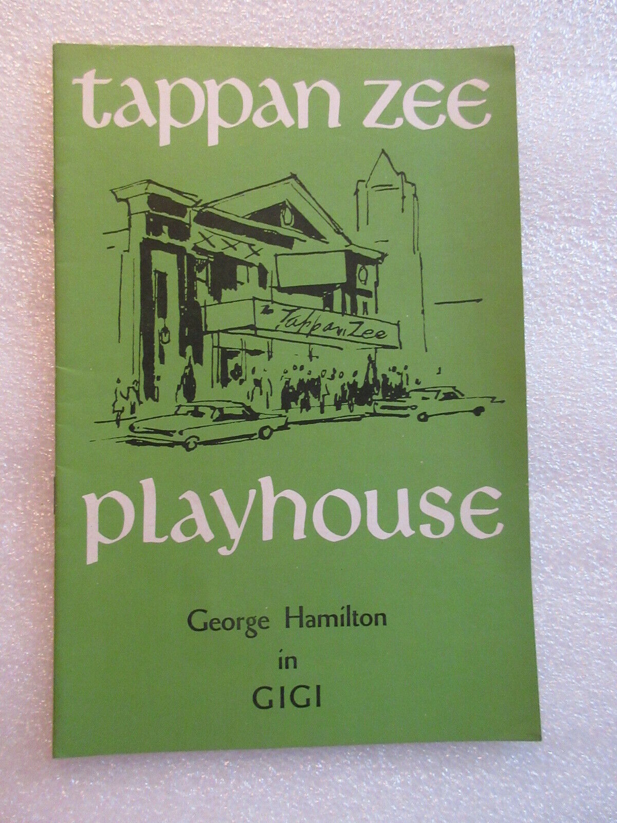 1965 TAPPAN ZEE PLAYHOUSE program playbill GIGI George Hamilton