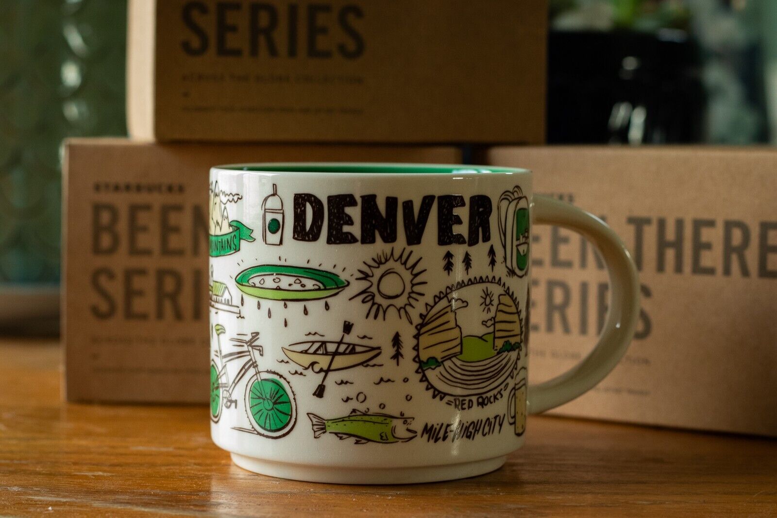 Starbucks Been There Series Denver Coffee 14 oz Cup Mug New No Box