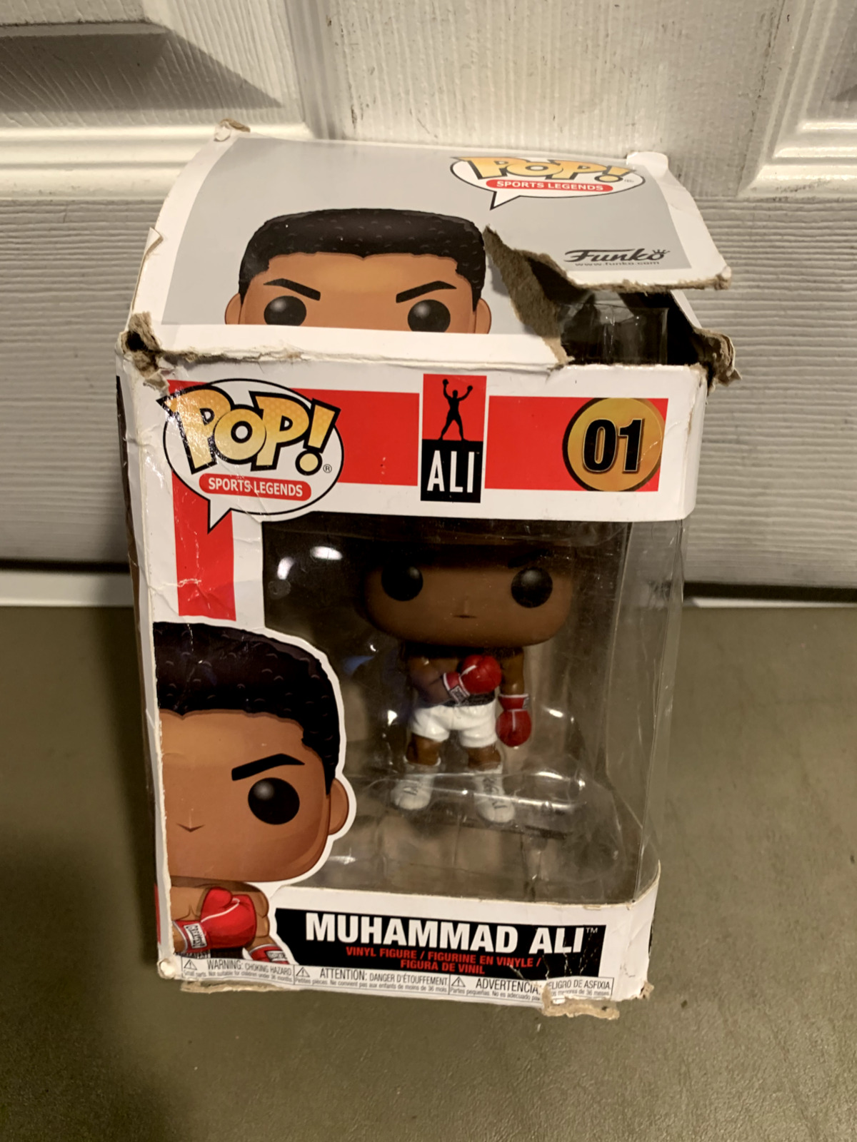 Funko Pop Vinyl: Sports Legends Muhammad Ali #01 In Box