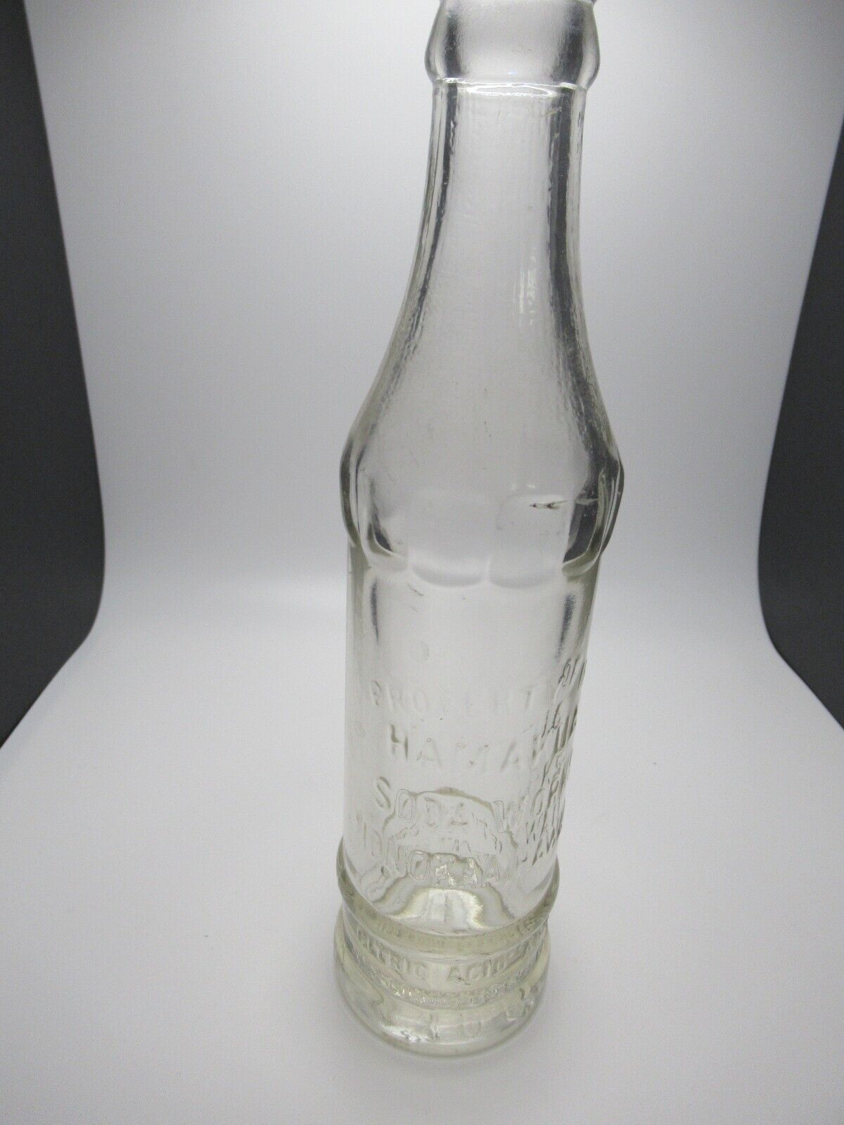 Hamakua Soda Works 6 1/2 oz. Glass Bottle Honokaa
