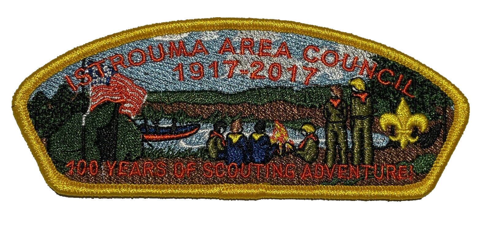 Boy Scouts Istrouma Area Council 1917-2017 100 Years of Scouting Adventure CSP