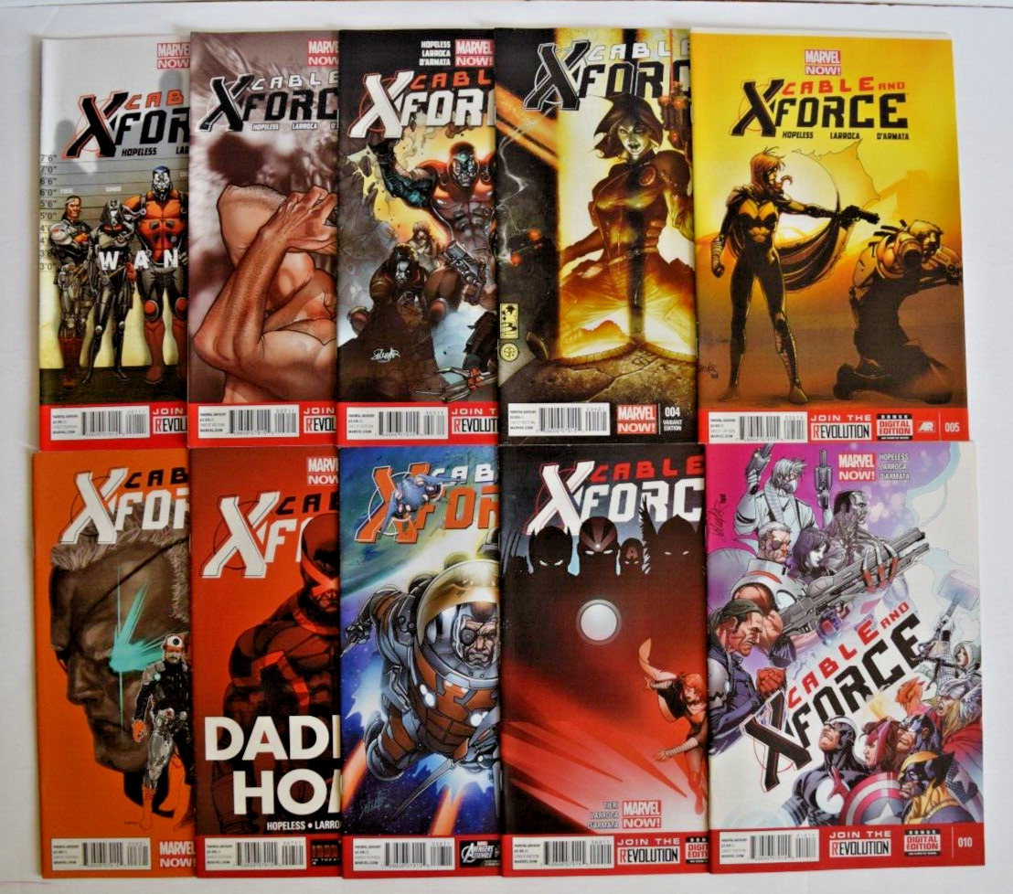 CABLE AND X-FORCE (2012) 19 ISSUE COMPLETE SET #1-19 MARVEL COMICS