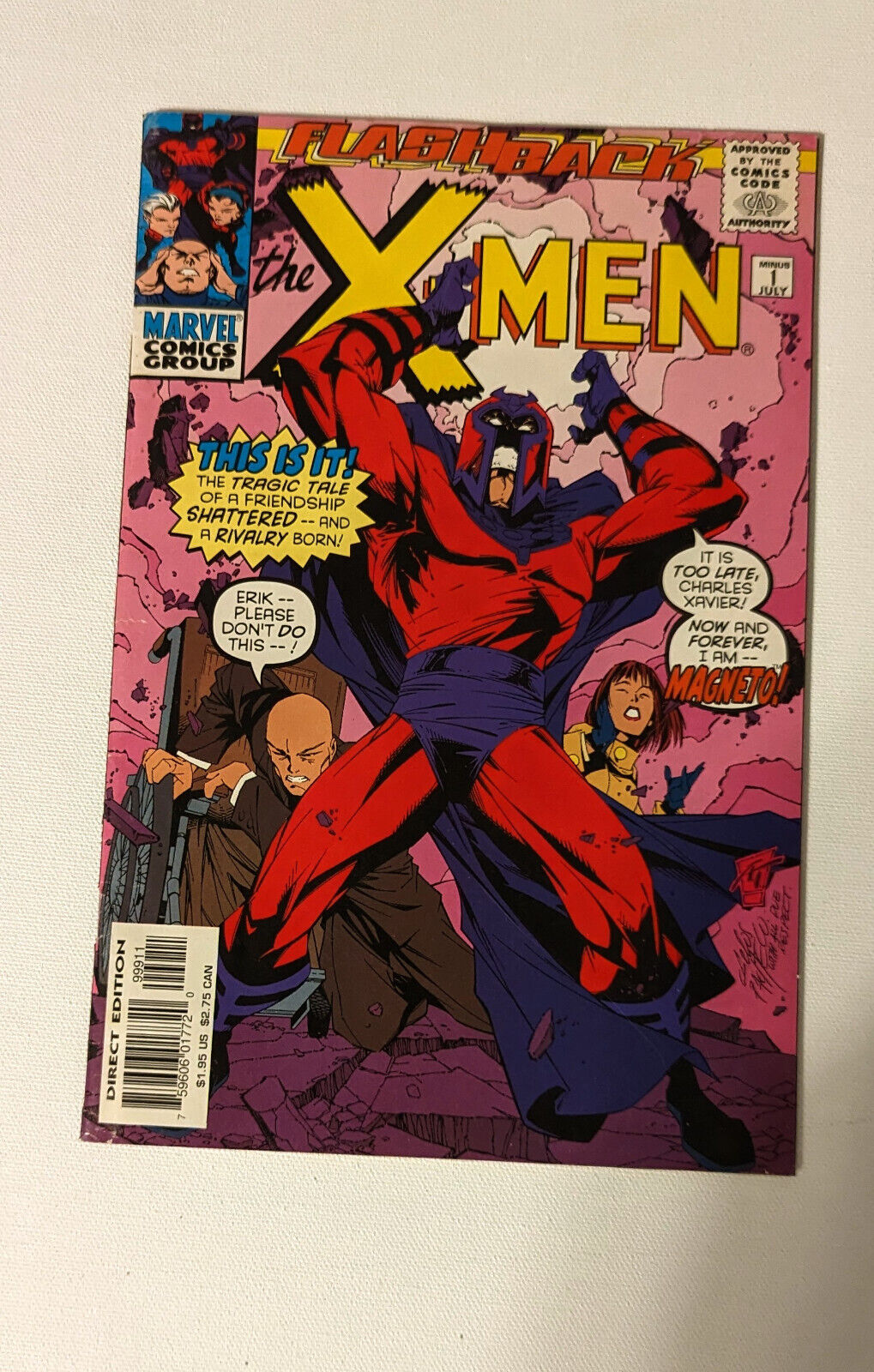 Flashback- The X-Men #-1