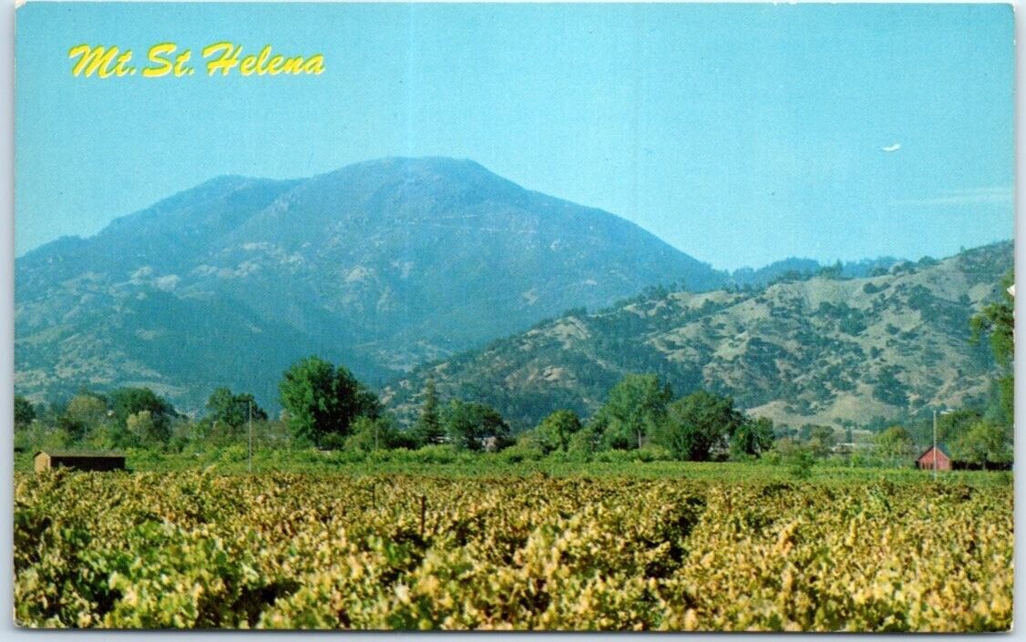 Postcard - Mt. St. Helena - California