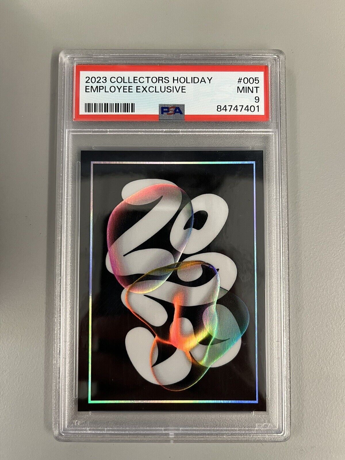 2023 Collectors Holiday Employee Exclusive- PSA 9 #005