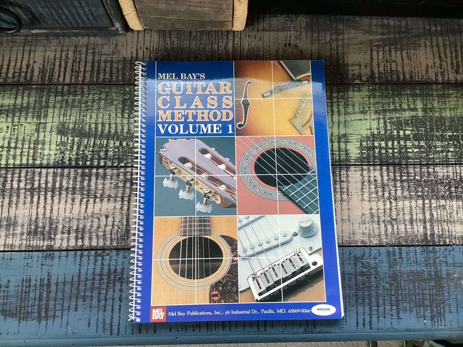 Book - Mel Bays Spiral Bound “Guitar Class Method Volume 1” - 1972