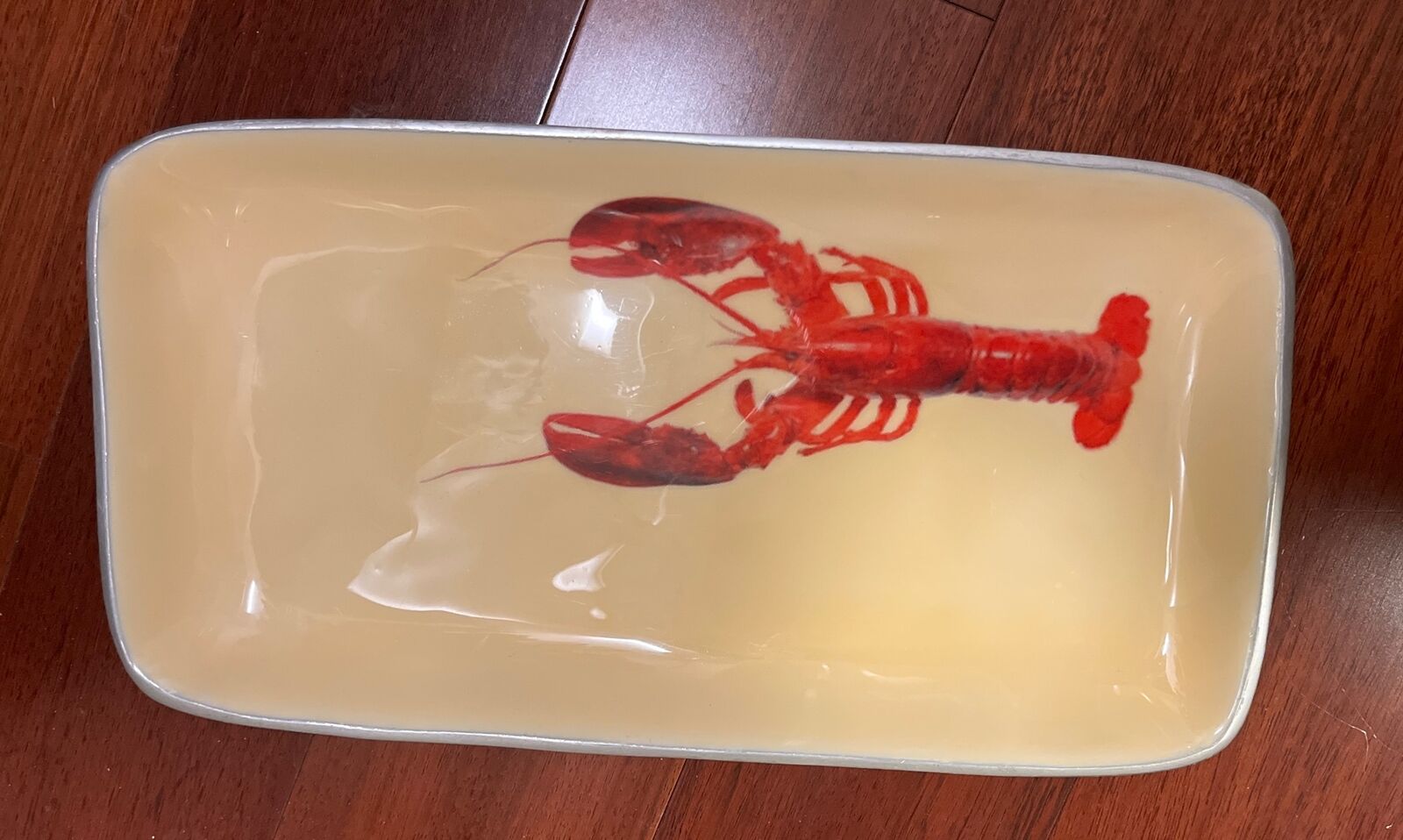 LARGE LOBSTER CRAB TRAY / PLATTER  14”x7”. Very Unique