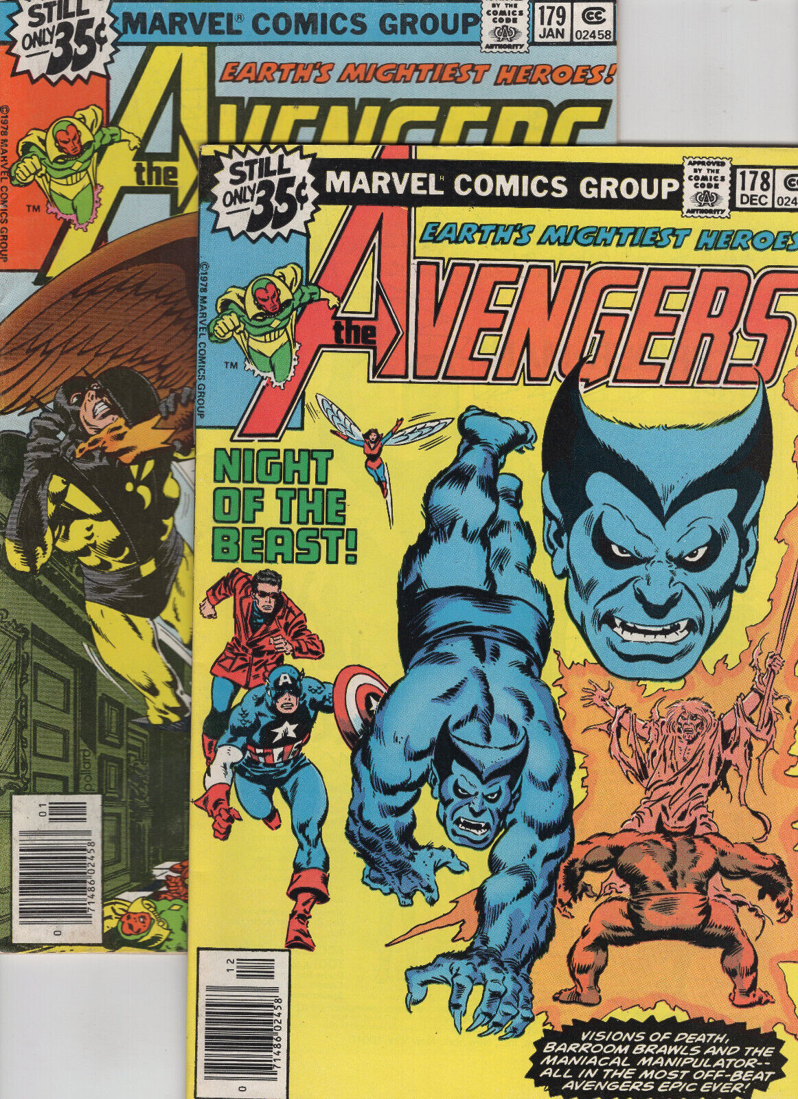 Avengers #178 And #179 (Marvel Comic, 1979)