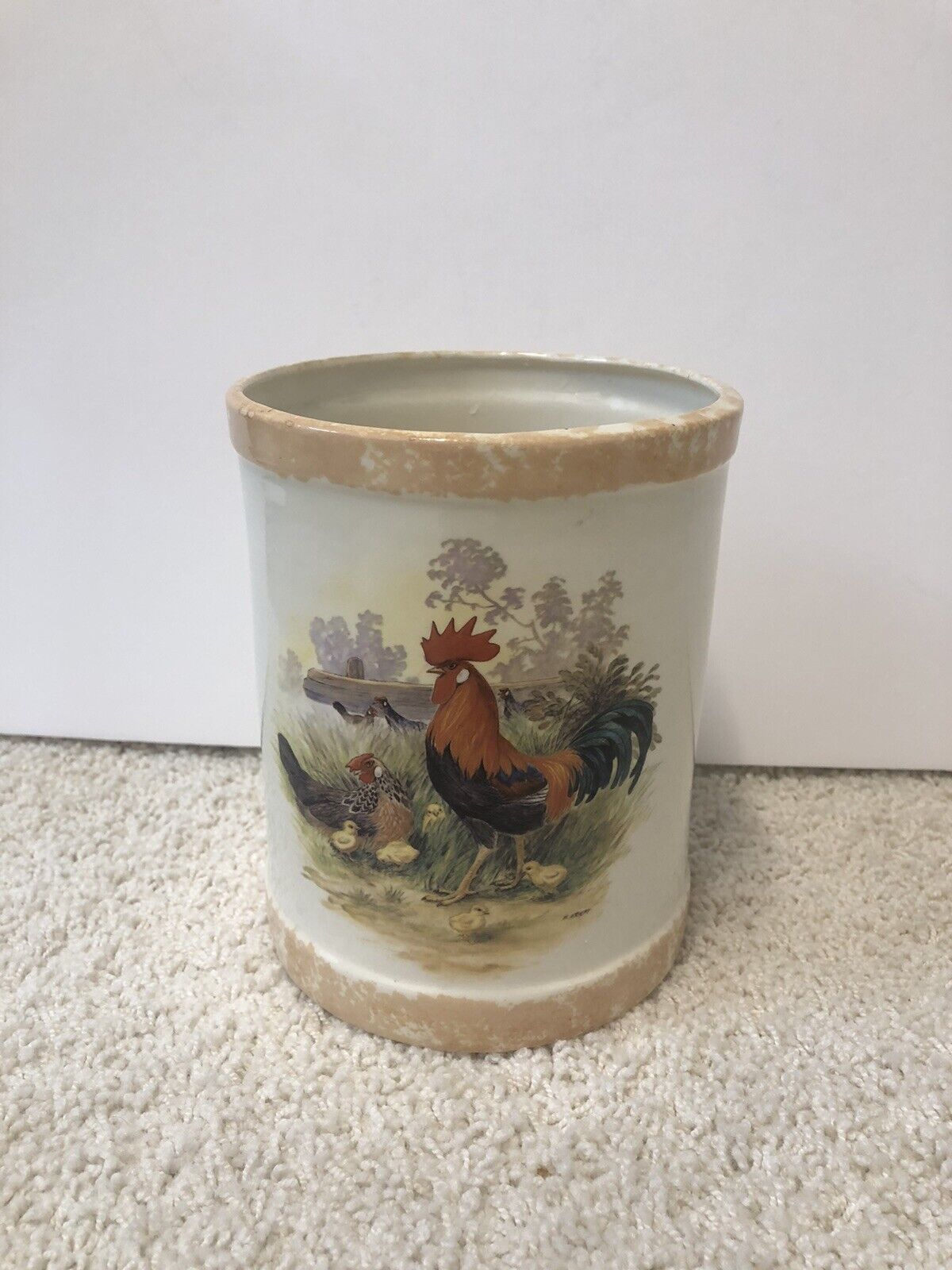 Country Kitchen - Rooster Ceramic Jar