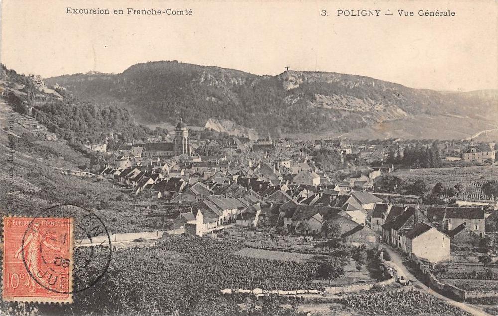 CPA 39 POLIGNY GENERAL VIEW