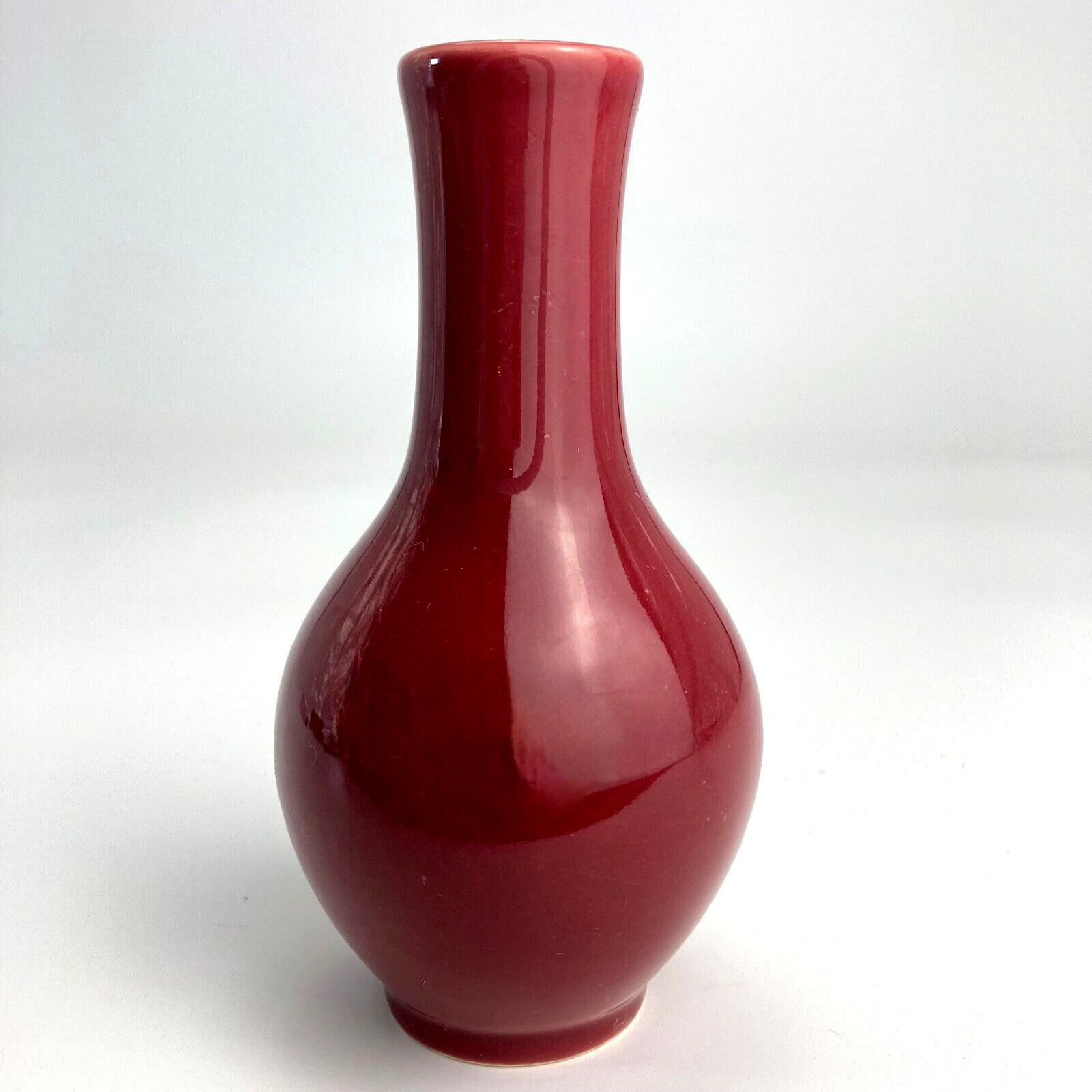 Chinese Oxblood Bottle Vase 5\
