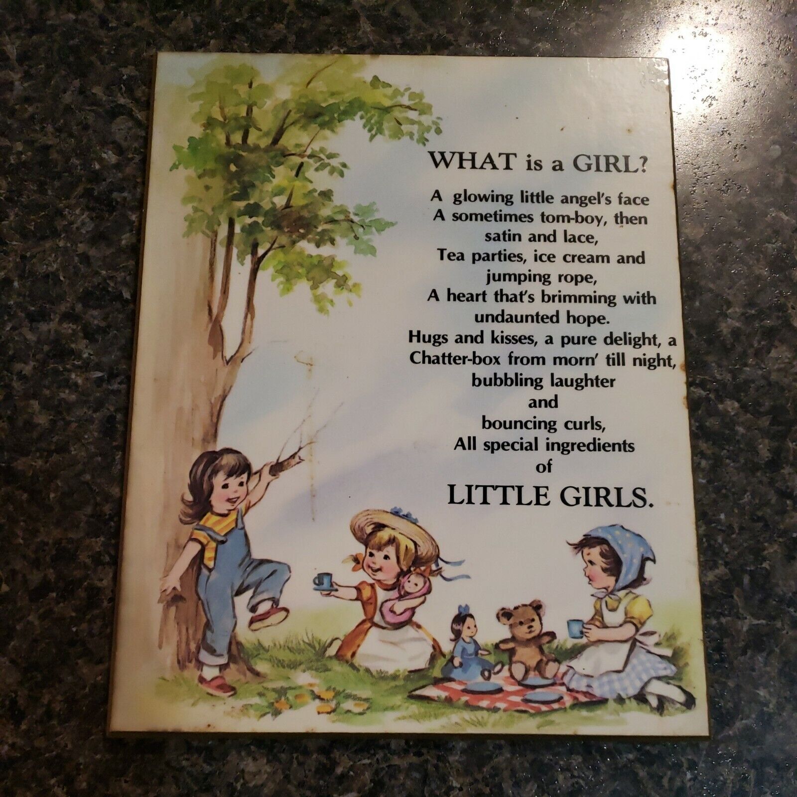 russ berrie co. inc Living Quotes ( what is a girl?  1979