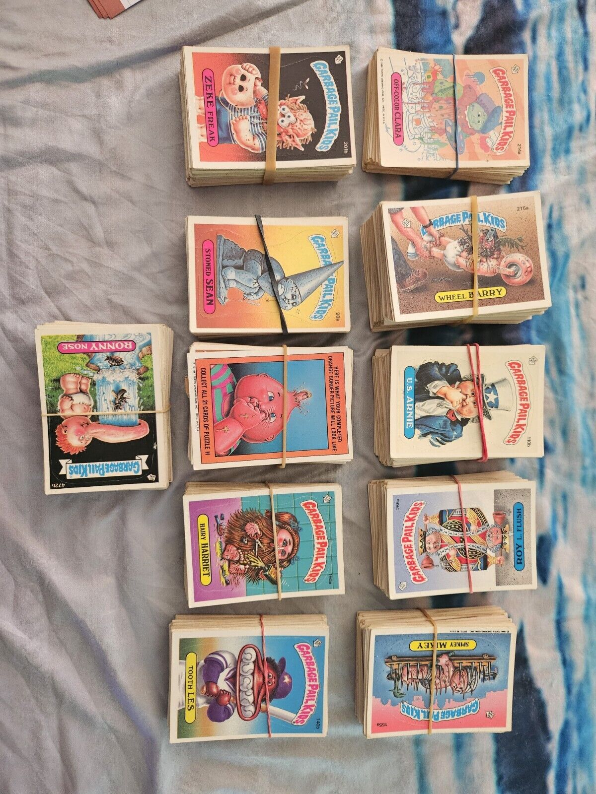 1985-1986 Topps Garbage Pail Kids Around 700 Cards