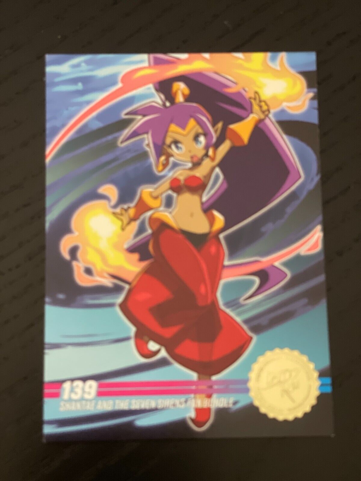 Limited Run Games 139 Shantae and the Seven Sirens Fan Gold Card Series 3