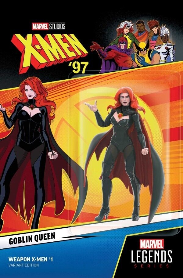 Weapon X-Men #1 Goblin Queen Action Figure Variant Marvel Comics 2024 NM+