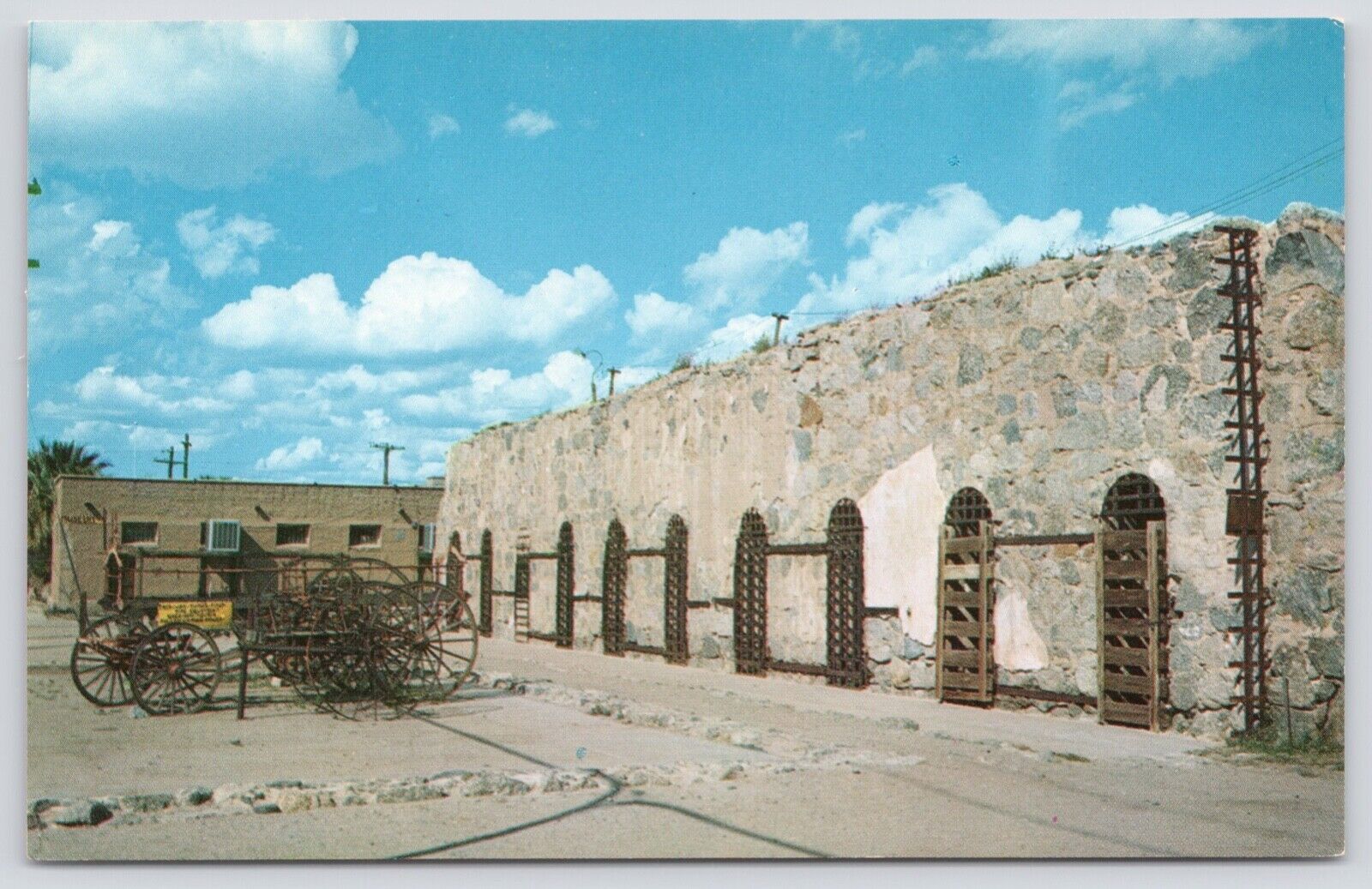Postcard Old Territorial Prison Yuma Arizona