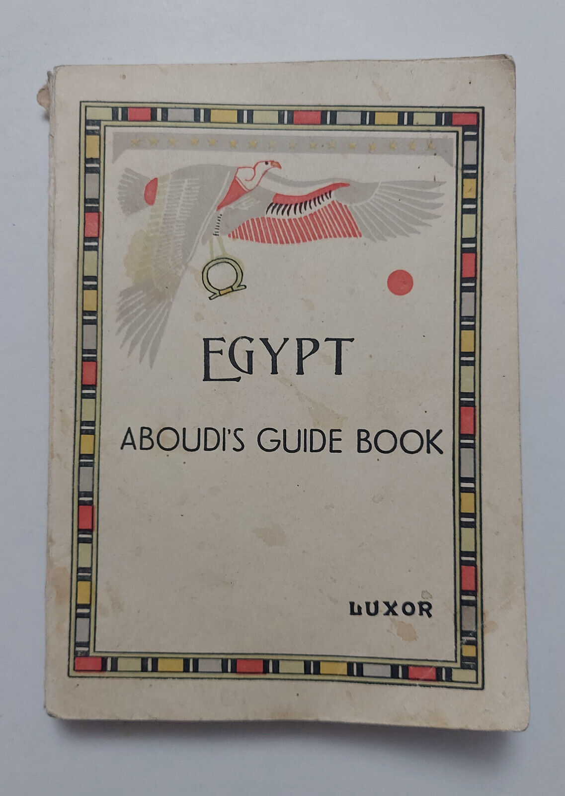 EGYPT 1963 Vintage TOURISTIC Book PHOTOS And VIP Information Tour VISIT EGYPT