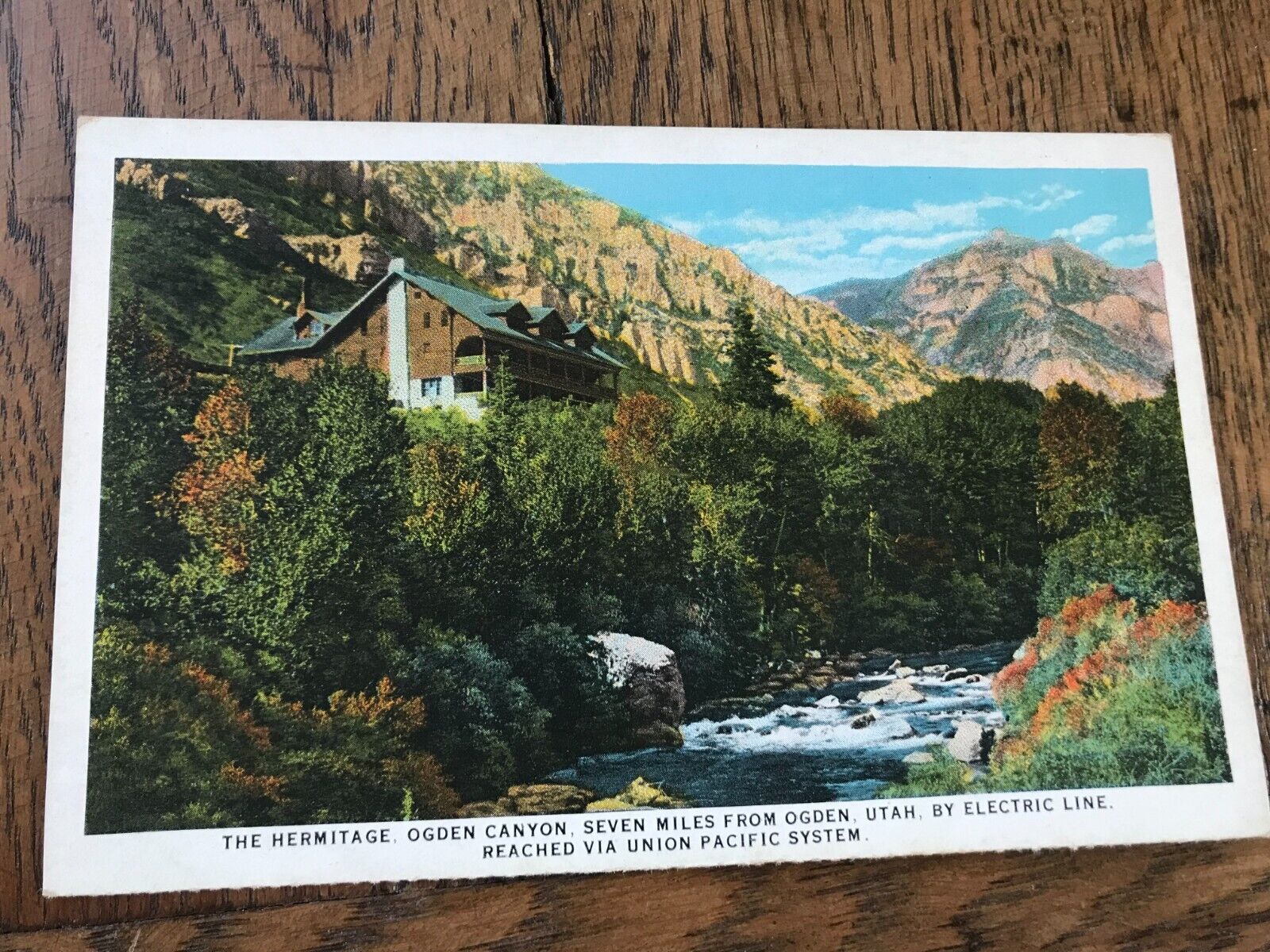 The Hermitage Ogden Canyon Near Ogden Utah Postcard
