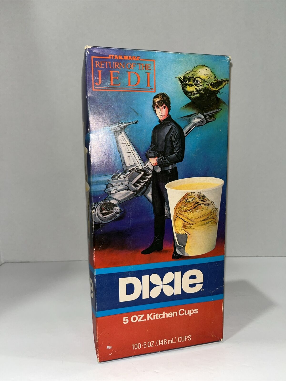 Vintage 1983 Star Wars- Return of the Jedi Dixie Cups. 94 count 5oz Open Box