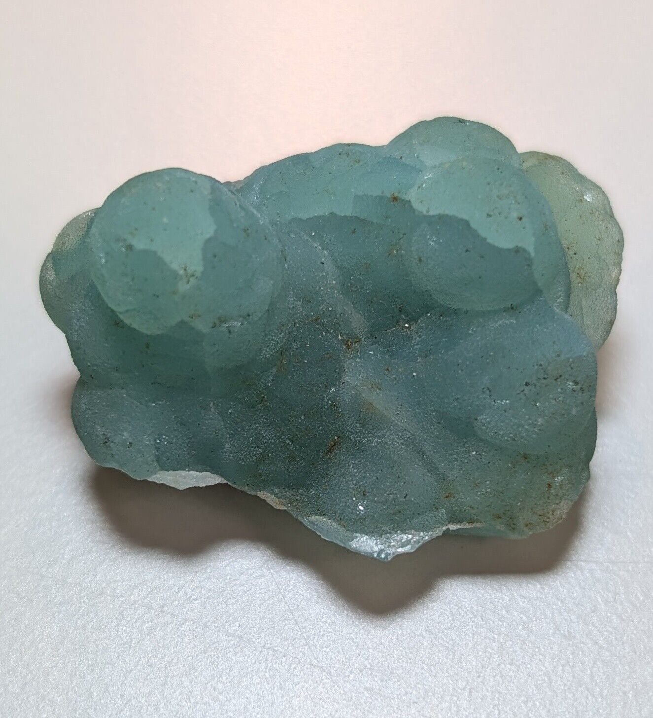 Blue Smithsonite From the Kelly Mine