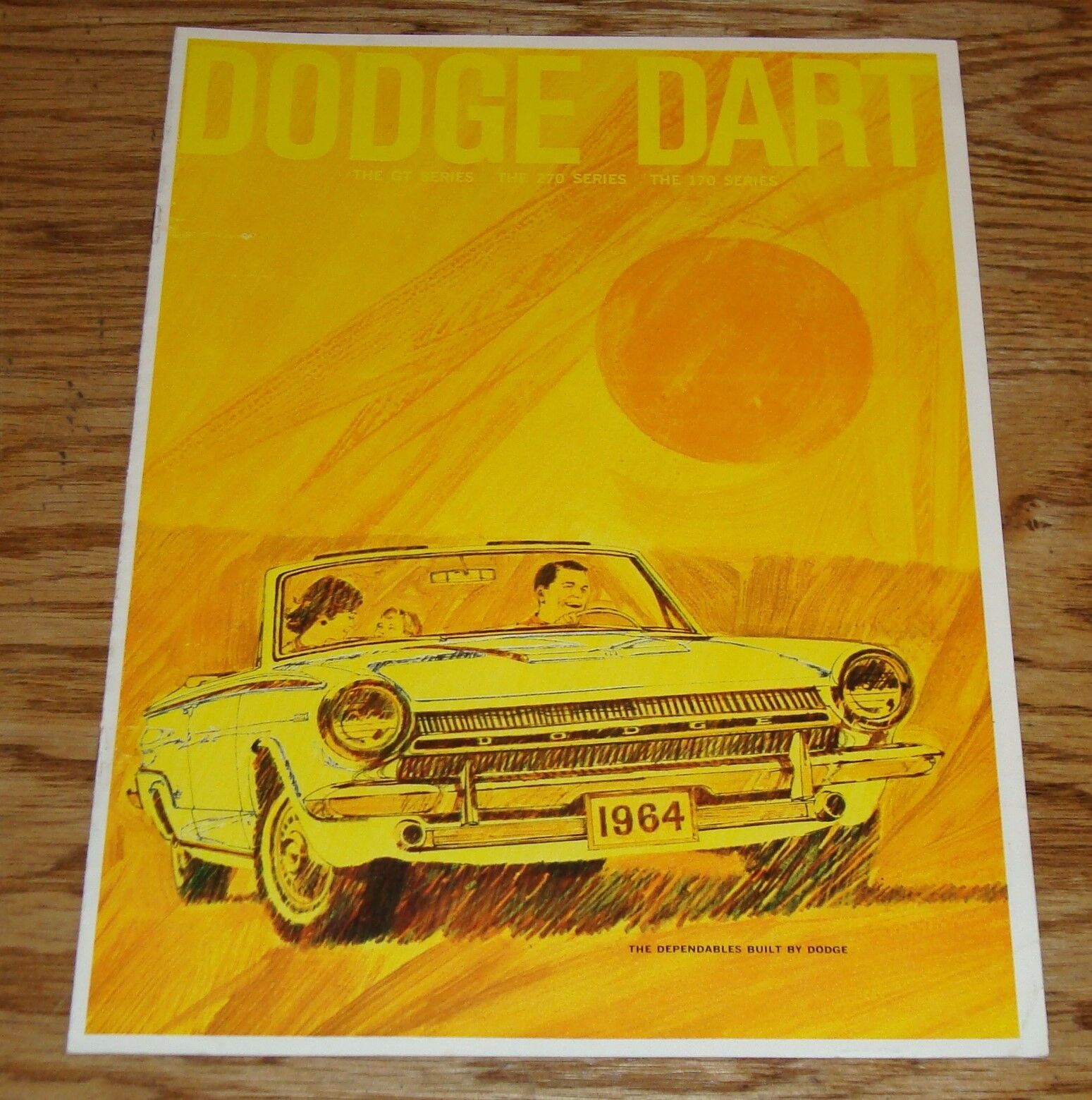 Original 1964 Dodge Dart Sales Brochure 64 GT 170 270