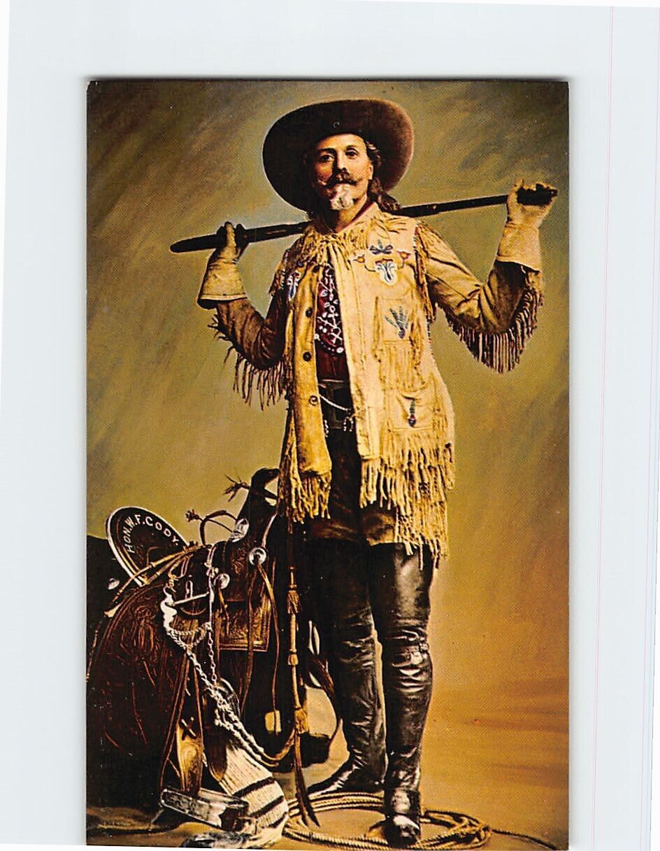 Postcard Buffalo Bill Cody