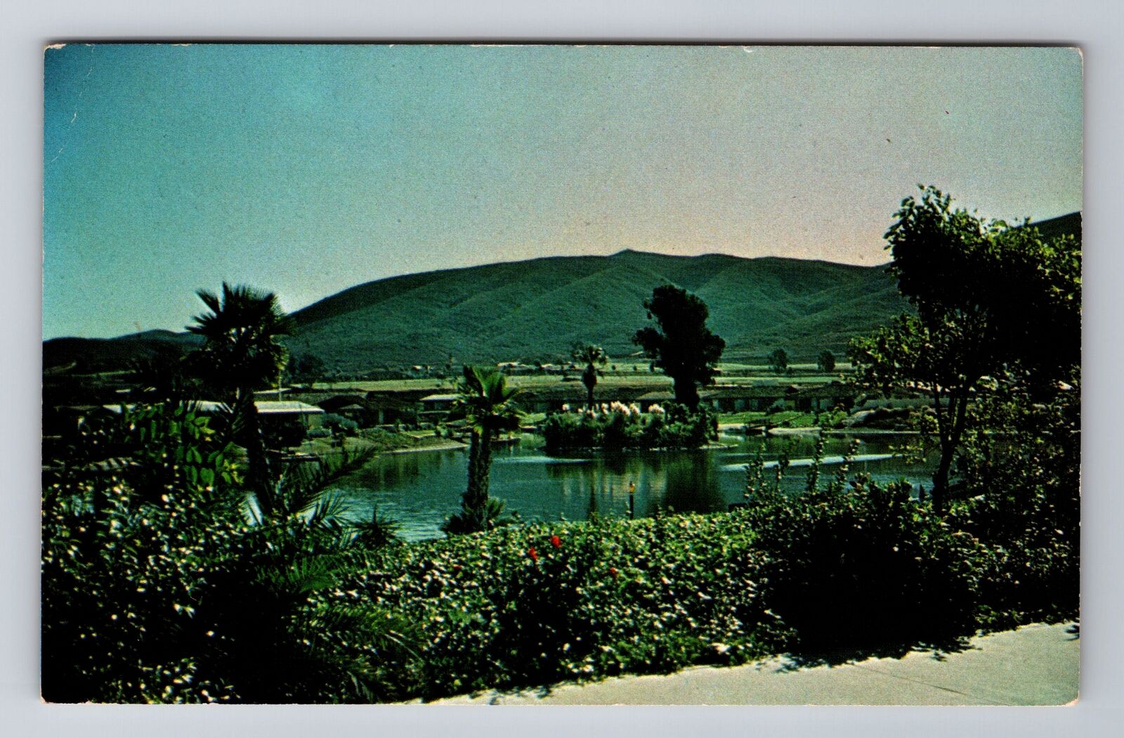 Lake San Marcos CA-California, San Diego County, Vintage Souvenir Postcard