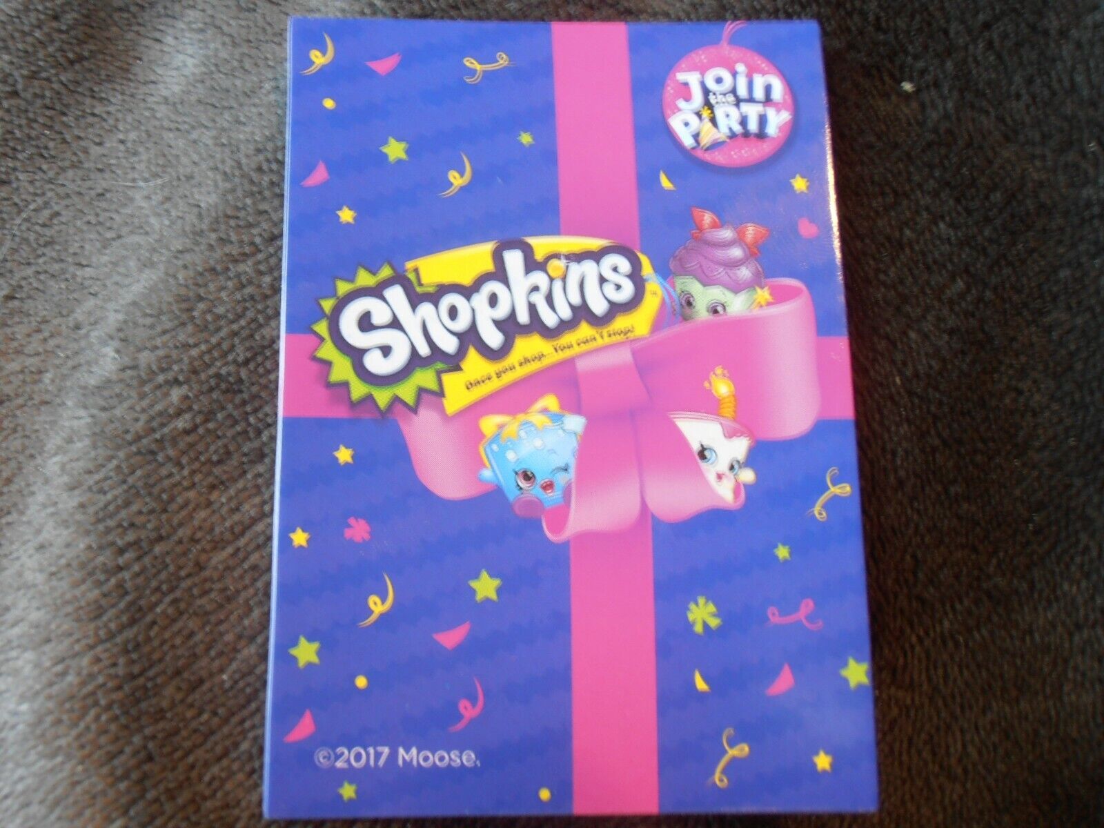 Shopkins Collector Cards Season 7 Party Game Arcade #69 Pippy Pin