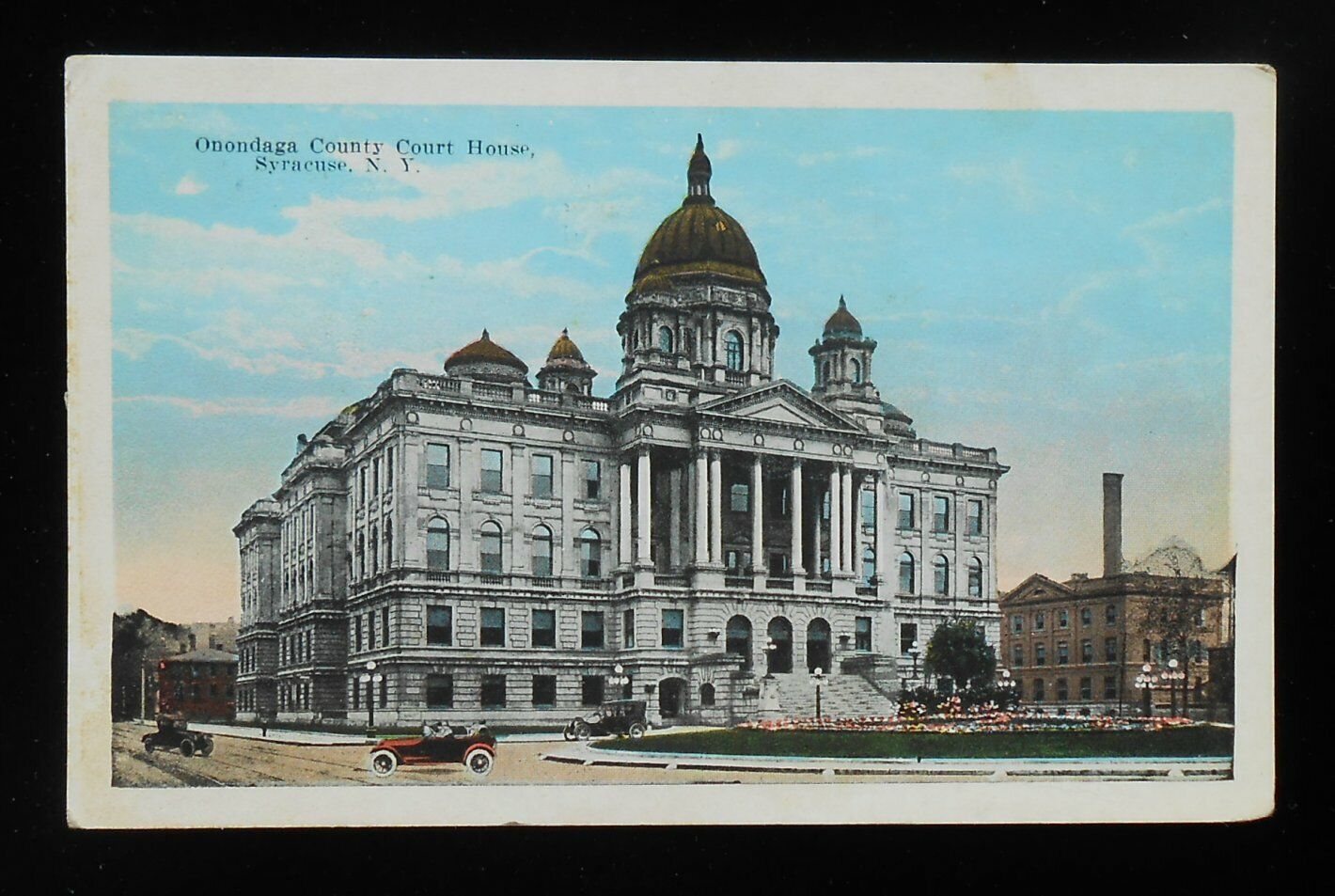 1910s Onondaga County Court House Syracuse NY Onondaga Co Postcard New York