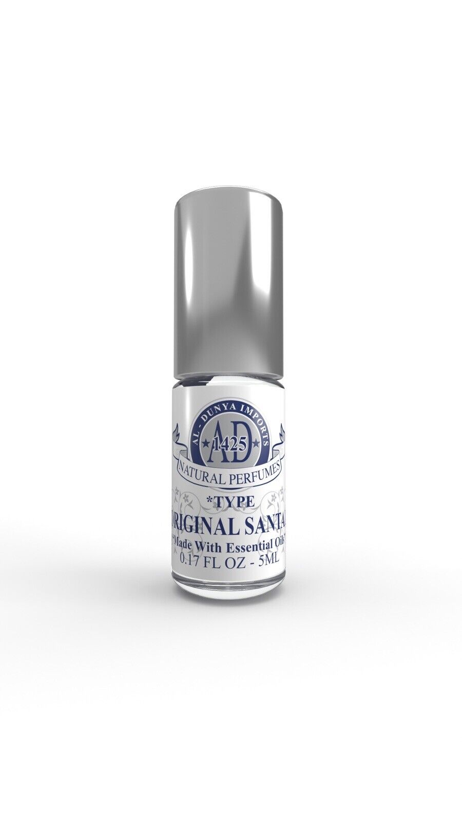 Original Santal - Al Dunya Imports - Uncut Concentrated Perfume Oil 5ml Roll-On.