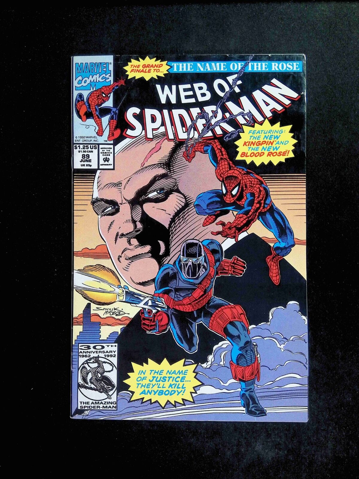 Web of Spider-Man #89  MARVEL Comics 1992 VF-
